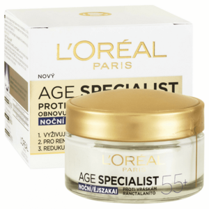 L´Oréal Paris Noční krém proti vráskám Age Specialist 55+ 50 ml obraz