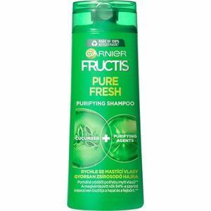 Garnier Posilující šampon na rychle se mastící vlasy Fructis (Pure Fresh Purifying Shampoo) 250 ml obraz