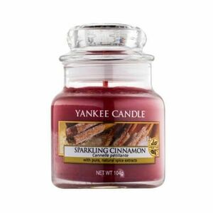 Yankee Candle Vonná svíčka Classic malý Sparkling Cinnamon 104 g obraz