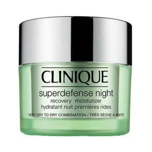 Clinique Noční hydratační krém pro suchou až smíšenou pleť Superdefense (Night Recovery Moisturizer Very Dry To Dry Combination Skin) 50 ml obraz