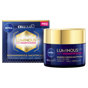 Nivea Noční krém proti pigmentovým skvrnám Cellular Luminous 630 (Night Cream) 50 ml obraz