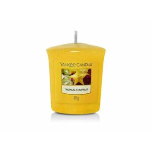 Yankee Candle Aromatická votivní svíčka Tropical Starfruit 49 g obraz