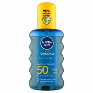 Nivea Neviditelný sprej na opalování SPF 50 Sun Protect & Dry 200 ml obraz