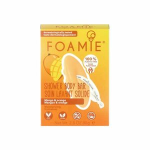 Foamie Hydratační sprchová péče Tropic Like It`s Hot With Mango and Orange (Shower Body Bar) 80 g obraz