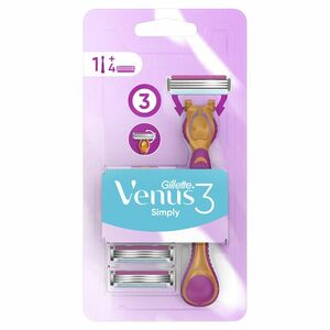 Gillette Holicí strojek Simply Venus 3 + 4 hlavice obraz