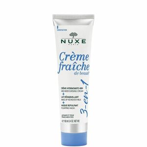 Nuxe Hydratační krém, odličovací mléko a vyplňující maska 3v1 Creme Fraiche De Beauté (Moisturising Cream, Make-up Remover Milk and Plumping Mask) 100 ml obraz