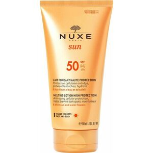 Nuxe Mléko na opalování pro tělo a obličej SPF 50 Sun (Melting Lotion High Protection) 150 ml obraz