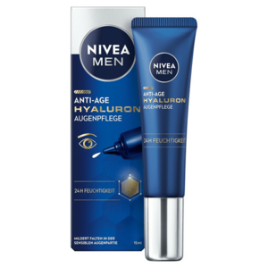 Nivea Oční krém proti vráskám Men Hyaluron 15 ml obraz