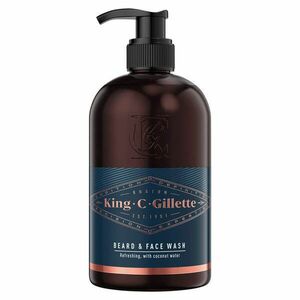 Gillette Šampon na vousy a obličej King (Beard & Face Wash) 350 ml obraz