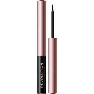 Revolution Oční linka Super Flick (Liquid Eyeliner) 2, 4 ml Black obraz