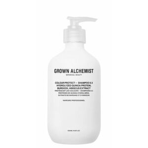 Grown Alchemist Šampon pro barvené vlasy Hydrolyzed Quinoa Protein, Burdock, Hibiscus Extract (Colour Protect Shampoo) 500 ml obraz