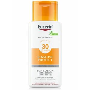 Eucerin Extra lehké mléko na opalování Sensitive Protect SPF 30 (Extra Light Sun Lotion) 150 ml obraz