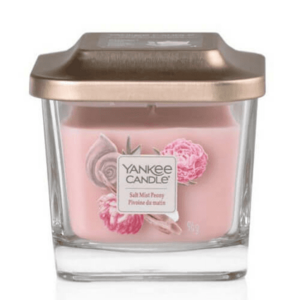 Yankee Candle Aromatická svíčka malá hranatá Elevation Salt Mist Peony 96 g obraz