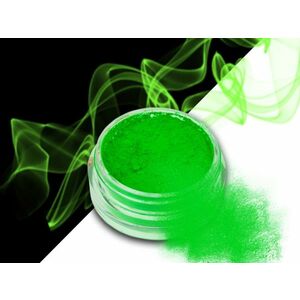 Ráj nehtů Smoke pigment - Neon Green obraz