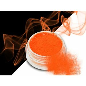 Ráj nehtů Smoke pigment - Neon Orange obraz