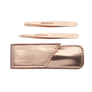 Tweezerman Petite Set Rose Gold, Sada pinzet v pouzdře Rose Gold obraz