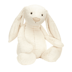 Jellycat Velký krémový králík 108 cm obraz