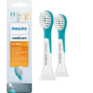 Philips Sonicare for Kids Mini HX6032/33 Kompaktní velikost hlavice sonického kartáčku pro děti od 3 let, 2 ks obraz