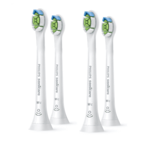 Philips Sonicare Optimal White Mini HX6074/27 Kompaktní velikost hlavice sonického kartáčku, 4 ks obraz