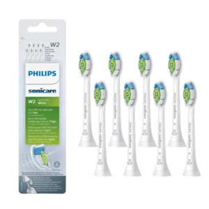 Philips Sonicare Optimal White HX6068/12 Standardní velikost hlavice sonického kartáčku, 8 ks + dárek a doprava zdarma obraz