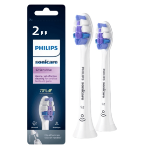 Philips Sonicare Sensitive HX6052/10 Standardní velikost hlavice sonického kartáčku, 2 ks obraz