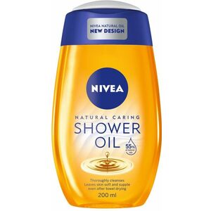 Nivea Natural Oil sprchový olej pre suchú pokožku 200ml obraz