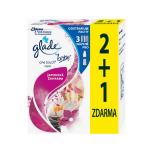 Glade Touch & Fresh Relaxing Zen aerosólový osviežovač vzduchu náplň 3ks x10ml obraz