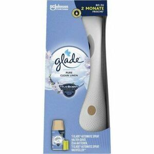 Glade Pure Clean Linen osviežovač vzduchu 269ml + strojček obraz