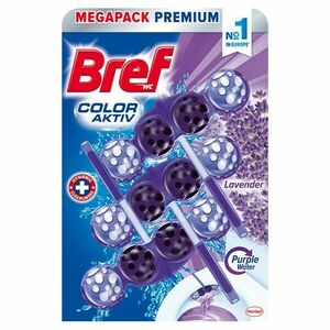 Bref Purple Aktiv Levander WC Blok 3x50g obraz