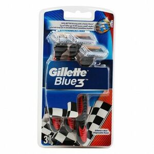 Gillette Blue3 holiaci strojček 3ks obraz