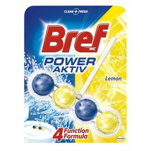 Bref Power Aktiv Lemon WC Blok 50g obraz