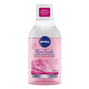 Nivea Rose Touch dvojfázová micelárna voda s ružovou vodou 400 ml obraz