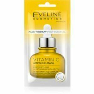 Eveline Cosmetics Face Therapy Vitamin C krémová maska pre rozjasnenie pleti 8ml obraz