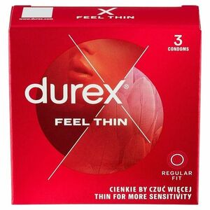 Durex Feel Thin kondómy 3ks obraz