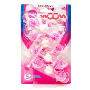 Woom Flowers WC Blok 4x48g obraz