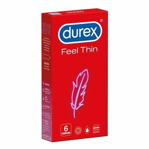 Durex Feel Thin kondómy 6ks obraz