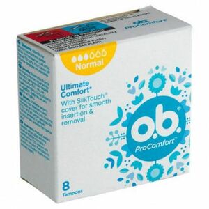 O.B. O.B. Ultimate comfort Normal tampon 8 ks obraz