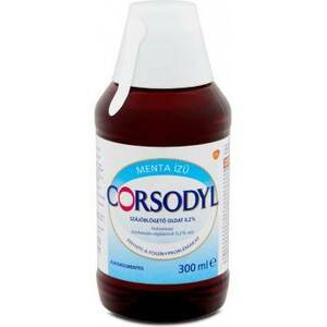 Corsodyl roztok 0, 2%- ústná voda 300 ml obraz