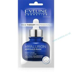 Eveline Cosmetics Face Therapy maska HYALURON hydratačná a vyhladzujúca 8ml obraz