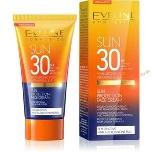 Eveline Cosmetics EVELINE SUN CARE ochranný krém na tvár SPF 30 obraz