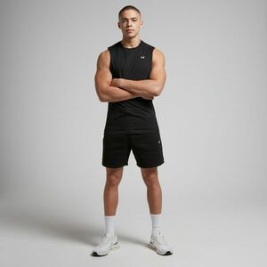 MP Pánský Rest Day Drop Armhole Top Bez Rukávů – Černý - XS obraz