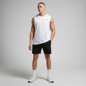 MP Pánský Rest Day Drop Armhole Top Bez Rukávů – Bílý - XS obraz