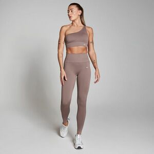 MP Dámská Tempo Rib Seamless Asymmetric Podprsenka – Oříšková - XXL obraz