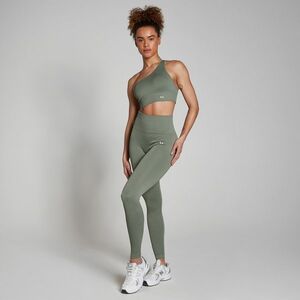 MP Dámské Tempo Rib Seamless Legíny – Mechově Zelené - XS obraz