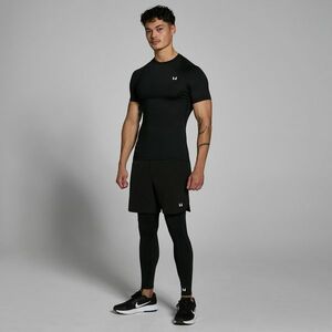 MP Pánské Training Baselayer Tričko s Krátkým Rukávem – Černé - XS obraz