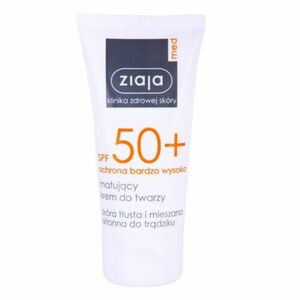 Ziaja Zmatňující pleťový krém na opalování SPF 50+ 50 ml obraz