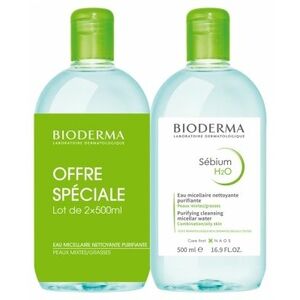 Bioderma Sada micelárních vod pro mastnou a smíšenou pleť Sebium H2O Duo obraz