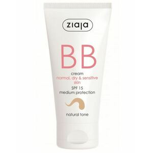 Ziaja BB krém pro normální, suchou, citlivou pleť tón přirozený SPF15 50 ml obraz