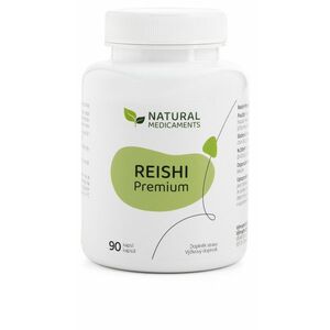 Natural Medicaments Reishi Premium 90 kapslí obraz