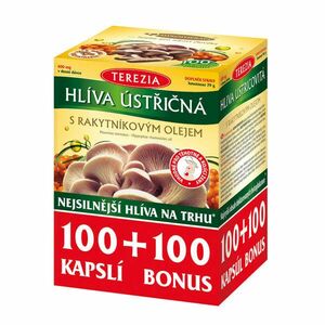 Terezia Company Hlíva ústřičná se 100% rakytníkovým olejem 100 kapslí + 100 kapslí ZDARMA obraz